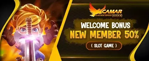 Bonus Selamat Datang New Member promotional banner