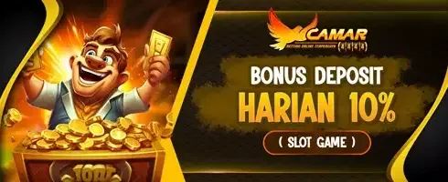 Reload Bonus Harian 100% promotional banner